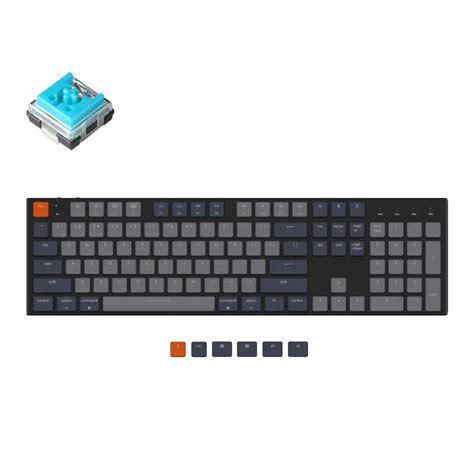 Keychron K5 Ultra Slim Full Size White Backlight Optical Hot Swappable Wireless Mechanical
