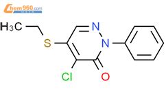 Chloro Ethylsulfanyl Phenyl H Pyridazinone