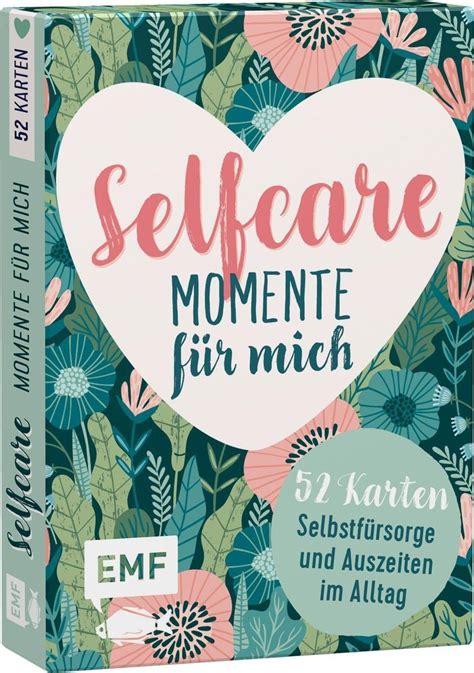 Kartenbox Selfcare Momente für mich 52 Karten für mehr