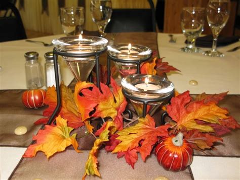 Ideas para decorar la mesa en otoño