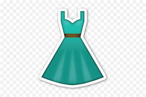 Dress Clipart Emoji Emoticones De Whatsapp Vestido Emoji Vestido Png