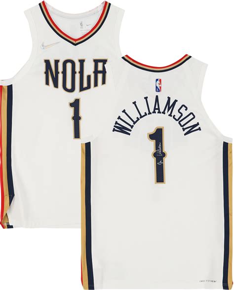 Zion Williamson New Orleans Pelicans Autographed White City Edition