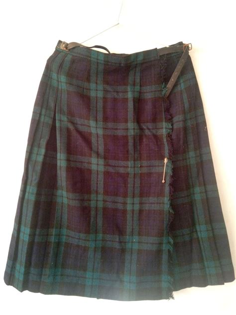 Kilt Escocês Legítimo Saia Feminina Laird Portch Of Scotland Nunca