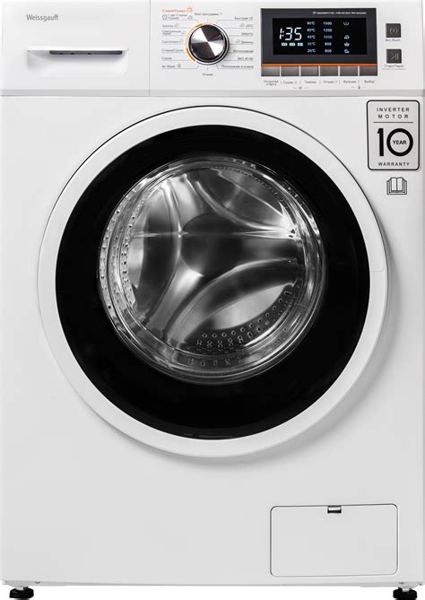 Стиральная машина с сушкой и инвертором Weissgauff WMD 6160 D купить с ...