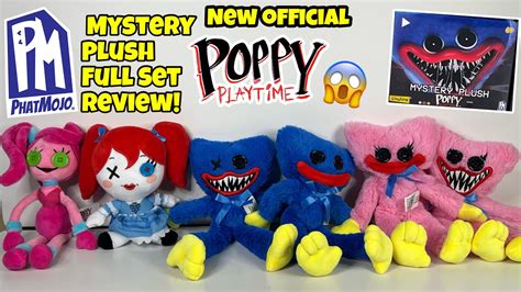 New Official Series 1 Poppy Playtime Mystery Plush Full Set Review Youtube