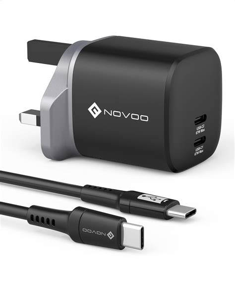 Novoo Tiny Titan 65w Usb C Charger Single 67w Macbook Charger High