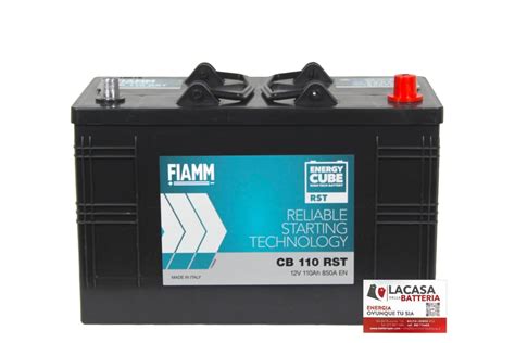 Batteria Trattore Fiamm Cb Rst Ah A La Casa Della Batteria