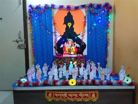 Pandharichi Vari Ganapati Decoration Ganapati Decoration Ganpati