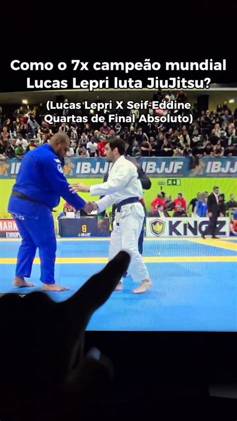 7 Vezes Campeão Como Se Chama - Como o 7 vezes campeão mundial Lucas Lepri luta jiujitsu? Lucas Lepri X ...