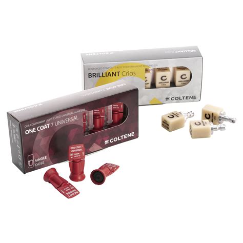 Coltène Whaledent Brilliant Crios blocs CAD CAM Intro Kit Cerec 14