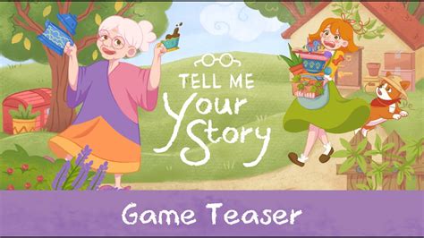 Tell Me Your Story Game Teaser Steam Nintendo Switch Youtube