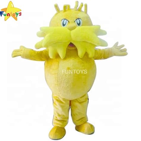 Funtoys The Lorax Mascot Costume Character Birthday Party Halloween