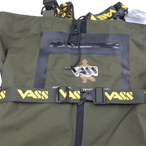 Vass Tex 3300 Heavy Duty Breathable Chest Wader VV3300 71 Studded