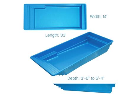 Claremont 14 X 33 Model Pool Latham Pool