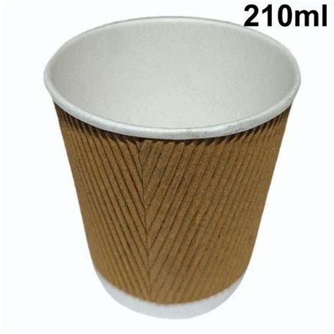 210ml Dd Ripple Cup At Rs 2 45 Piece Ripple Paper Cup In Bengaluru