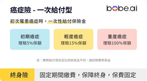 癌症險有哪些 怎麼挑 70張一年期定期終身防癌險試算比較｜bobeai