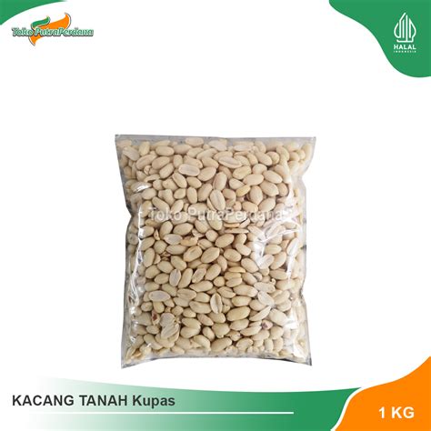 Jual Kacang Tanah Kupas Kemasan 1kg Shopee Indonesia