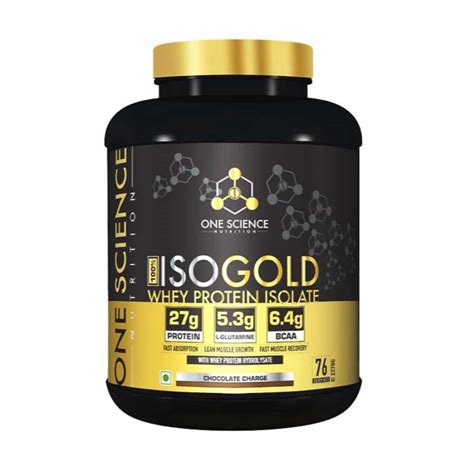 One Science 100 Iso Gold Whey Protein Isolate 5 Lbs Fa Supplements