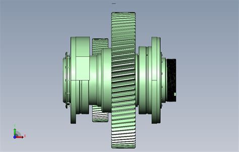 齿轮传动机构模型solidworks 2017模型图纸下载 懒石网