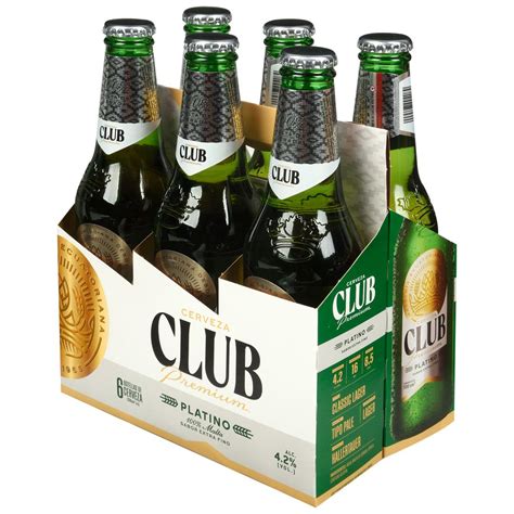 Club Premium Platino Cerveza Botella 6pack 330ml 906247