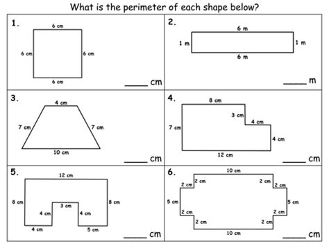 Perimeter Year 4 Teaching Resources