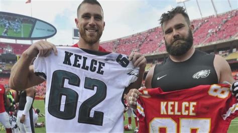 Brotherly Battle Northeast Ohio Natives Travis And Jason Kelce To Face