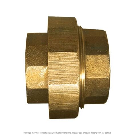 Brass Union Coupling 3 4 Pipe Thread K L Jack