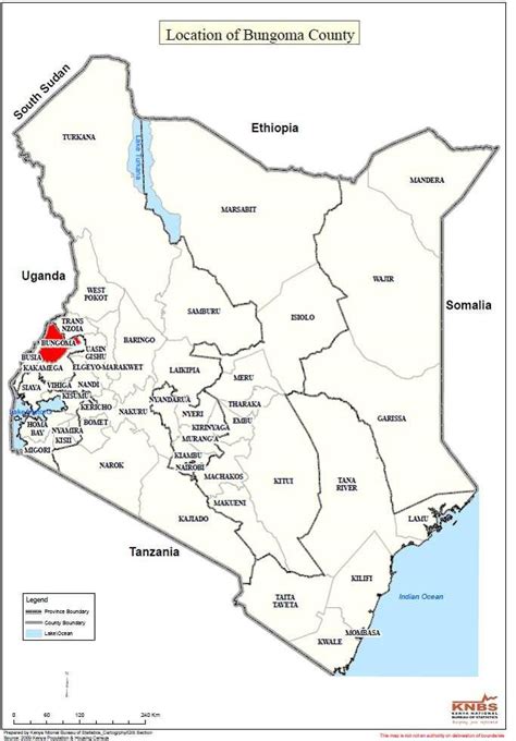 County Map - COUNTY GOVERNMENT OF BUNGOMA