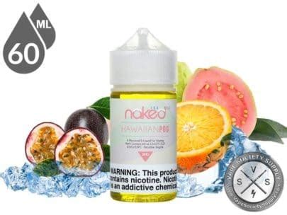 Hawaiian POG ICE Naked Ice E Liquids Ml