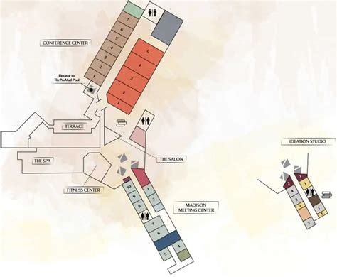 Park MGM Hotel Map