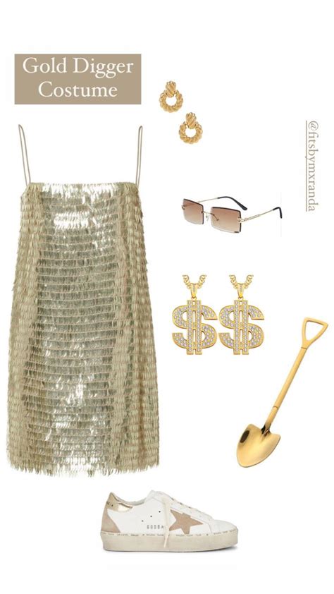 Gold Digger Costume Inspo