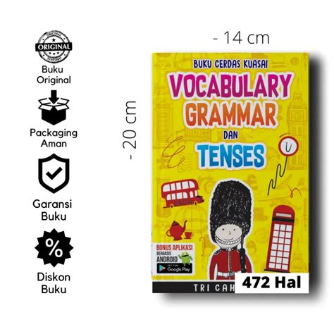 Buku Cerdas Kuasai Vocabulary Grammar Dan Tenses Lazada Indonesia