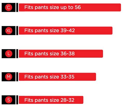 Size Chart – Mission Belt