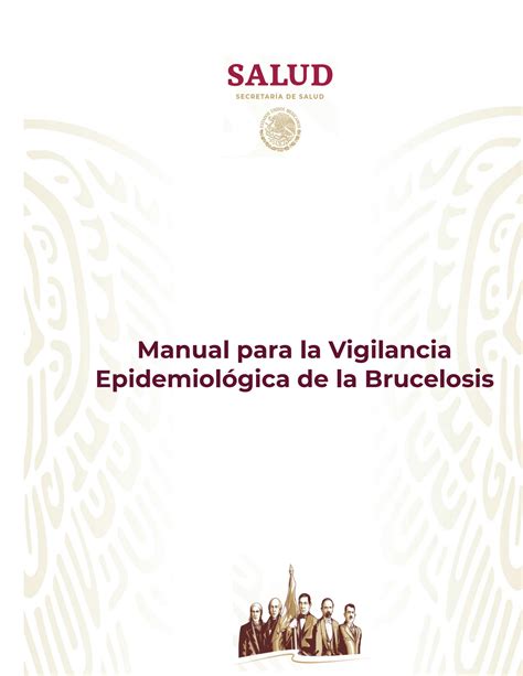 Solution Manual Para La Vigilancia Epidemiol Gica De Brucelosis