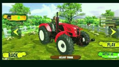 Real Heavy Tractor Trolley Cargo Farming Simulation Game Real Tractor