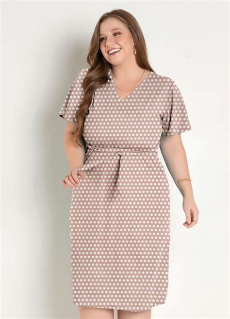 Plus Size Feminino Marguerite