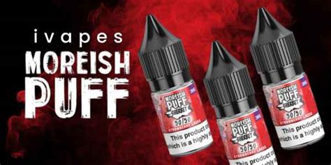 Moreish Puff Strawberry Laces Sherbet 50 50 E Liquid