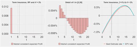 Expected Demographic Profit In The Term Insurance With Higher Risk Free