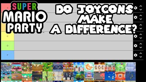 Ranking All Super Mario Party Minigames On A Tier List YouTube