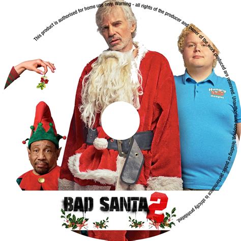 Bad Santa 2 2016 R0 Cover label | DVD Covers | Cover Century | Over 1.