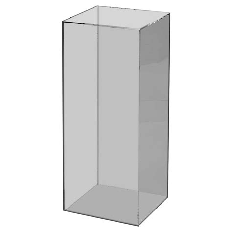 Clear Acrylic Pedestal Rental The Party Peeps