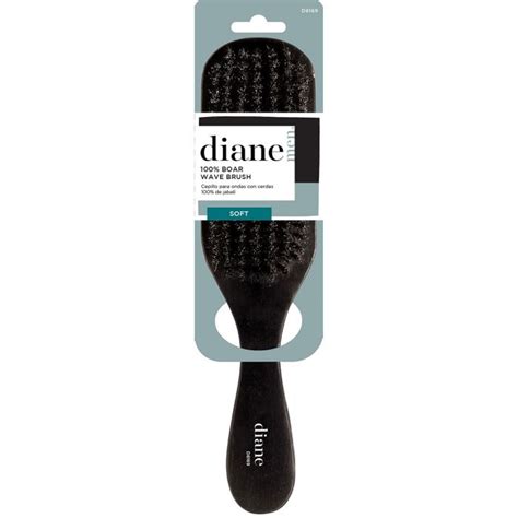 Diane D8169 Soft 100 Boar Bristle Wave Brush — Wb Barber Supply