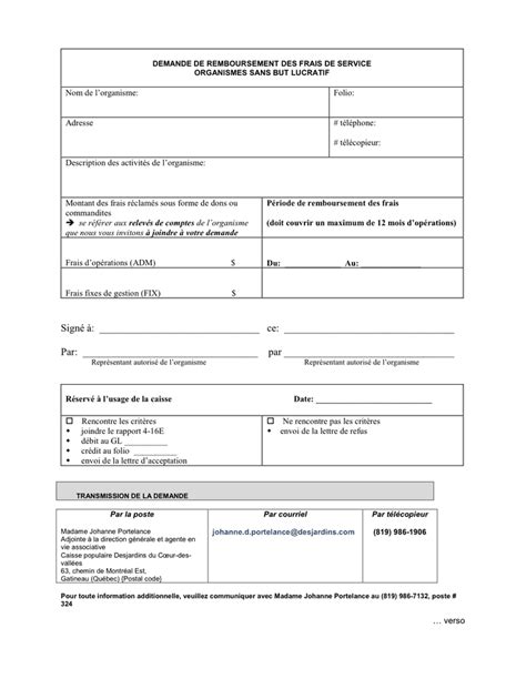 Demande de remboursement téléchargement gratuit documents PDF Word