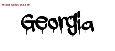 georgia Archives - Free Name Designs