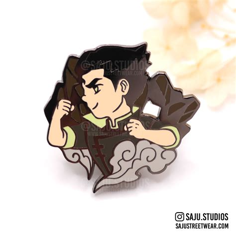 bolin enamel pin saju studios