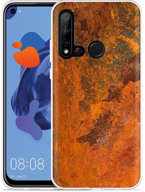 P20 Lite 2019 Hoesje Roestig Metaal Designed By Cazy Bol