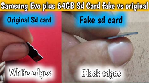 Samsung Sd Card Fake Vs Original Samsung Evo Plus Gb Sd Card