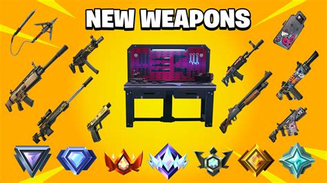 Ranked Pit All New Weapons Ffa Von Rafatoja Fortnite