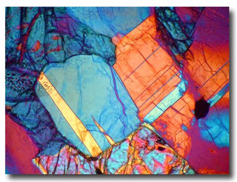 Cross Polarized Light Hand Sample Examination Meteorite Micro Visions