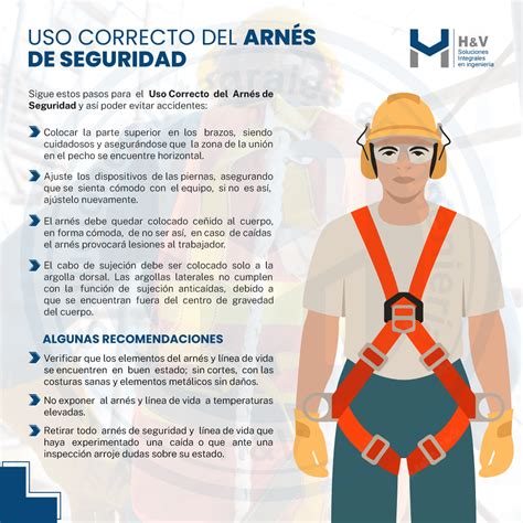 Uso Correcto Del Arn S De Seguridad H V